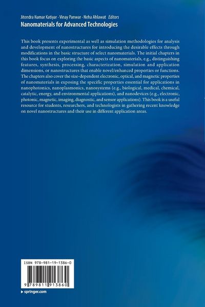 Produktbild: Nanomaterials for Advanced Technologies