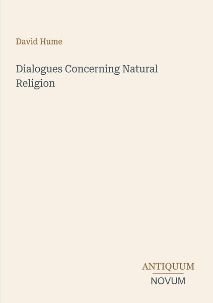 Produktbild: Dialogues Concerning Natural Religion
