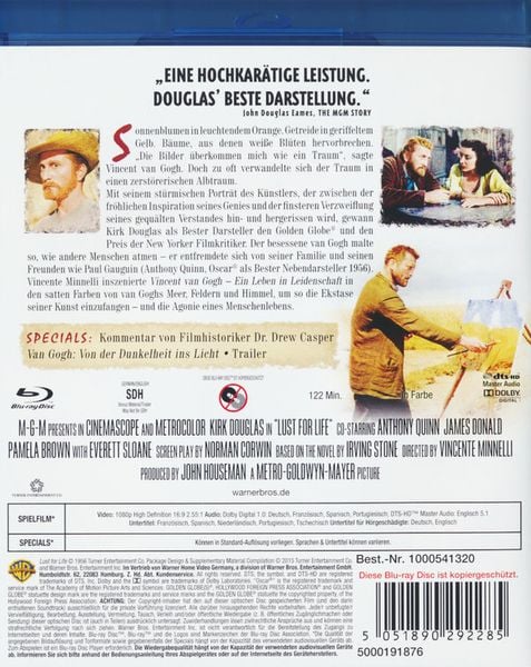 Produktbild: Vincent van Gogh - Ein Leben in Leidenschaft