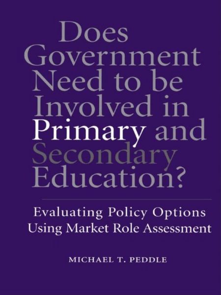 Produktbild: Does Government Need to be Involved in Primary and Secondary Education