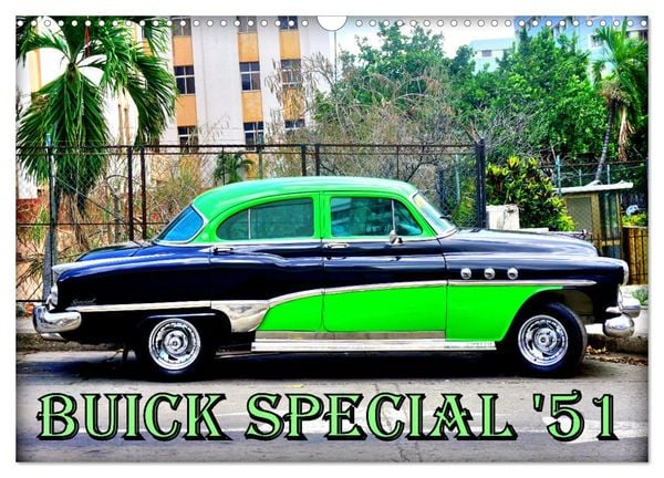 Produktbild: BUICK SPECIAL '51 (Wandkalender 2026 DIN A3 quer), CALVENDO Monatskalender