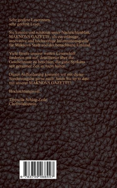 Produktbild: Maknova Gazette -Sonderausgabe-