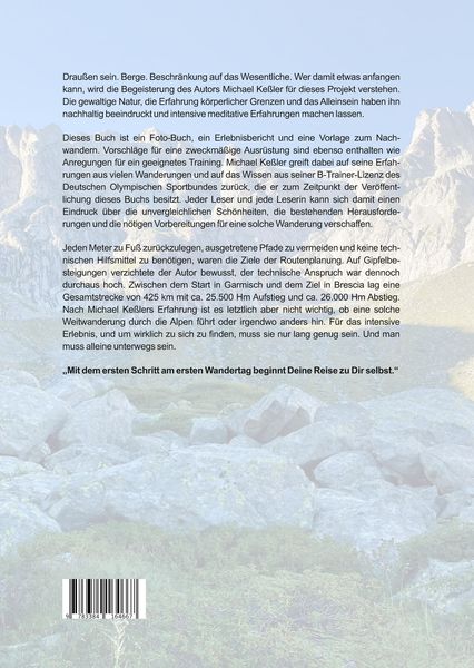 Produktbild: Alleine &uuml;ber die Alpen