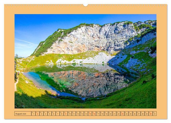 Produktbild: Wei&szlig;bach bei Lofer (Wandkalender 2026 DIN A2 quer), CALVENDO Monatskalender
