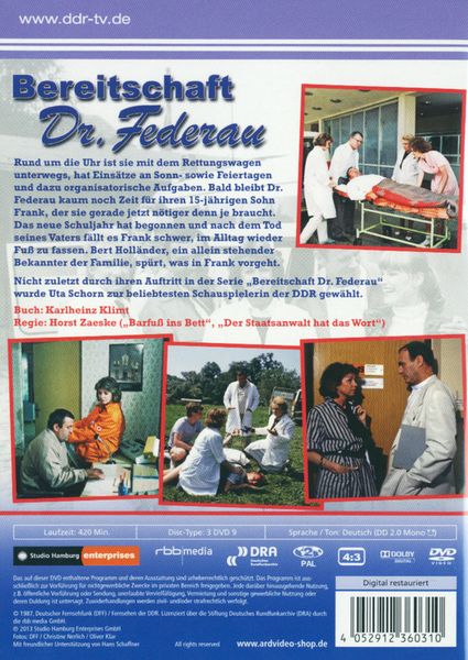 Produktbild: Bereitschaft Dr. Federau [3 DVDs]