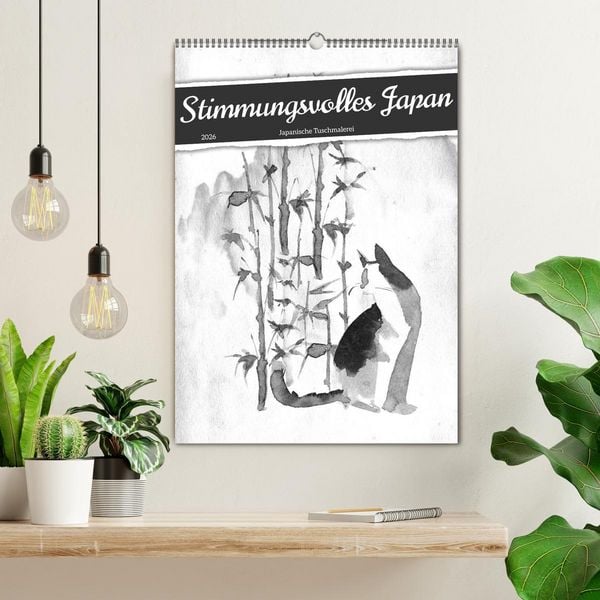 Produktbild: Stimmungsvolles Japan (Wandkalender 2026 DIN A2 hoch), CALVENDO Monatskalender