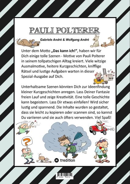 Produktbild: CRAFTBOOK - CARTOON LERNHILFE F&Uuml;R KURZGESCHICHTEN - WITZIGE THEMEN MIT PAULI POLTERER - KONZENTRATIONS&Uuml;BUNGEN