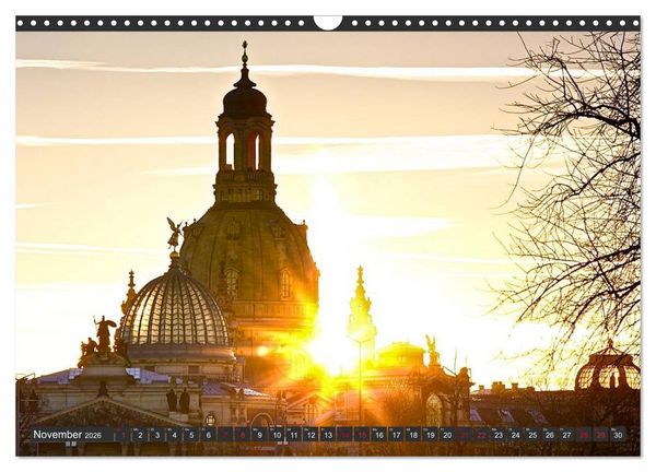 Produktbild: Dresden - Die Frauenkirche (Wandkalender 2026 DIN A3 quer), CALVENDO Monatskalender