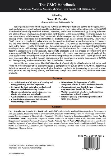 Produktbild: The GMO Handbook