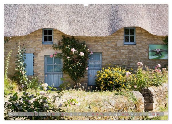 Produktbild: Momente einer Reise - Bretagne (Wandkalender 2027 DIN A2 quer), CALVENDO Monatskalender