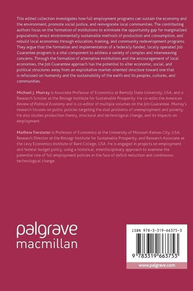 Produktbild: Full Employment and Social Justice