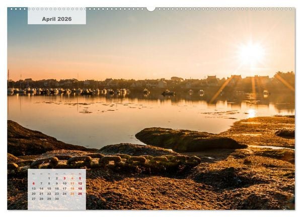 Produktbild: Bretagne - K&uuml;ste im Licht (Wandkalender 2026 DIN A2 quer), CALVENDO Monatskalender