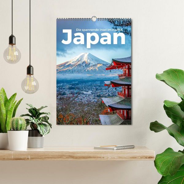 Produktbild: Japan - Die spannende Insel im Pazifik. (Wandkalender 2026 DIN A3 hoch), CALVENDO Monatskalender