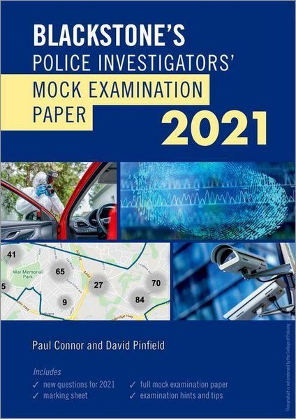 Produktbild: Connor, P: Blackstone's Police Investigators' Mock Exam 2021
