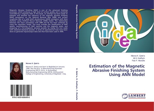Produktbild: Estimation of the Magnetic Abrasive Finishing System Using ANN Model