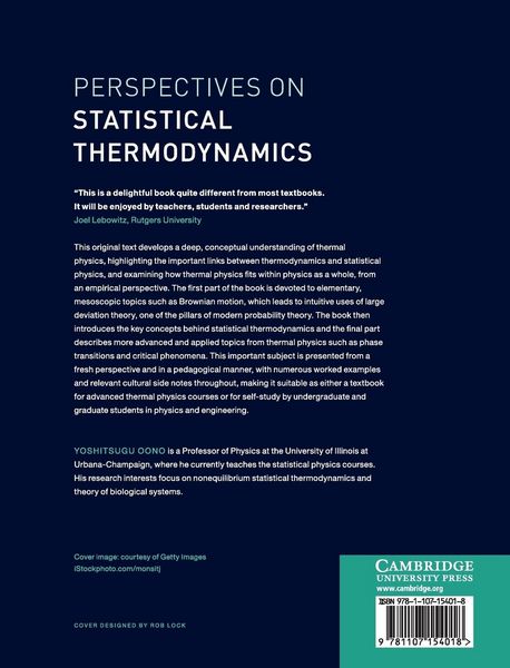 Produktbild: Perspectives on Statistical Thermodynamics