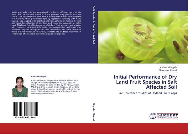 Produktbild: Initial Performance of Dry Land Fruit Species in Salt Affected Soil