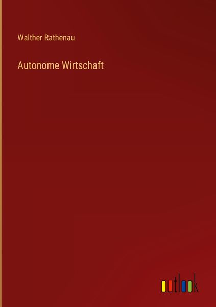 Produktbild: Autonome Wirtschaft