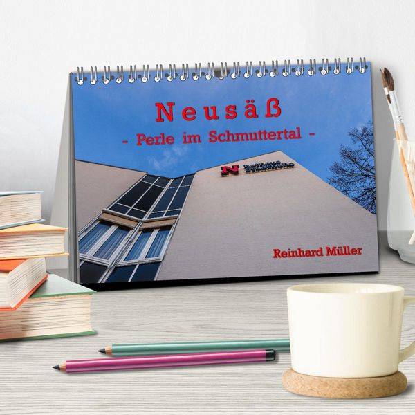 Produktbild: Neus&auml;&szlig; - Perle im Schmuttertal (Tischkalender 2026 DIN A5 quer), CALVENDO Monatskalender