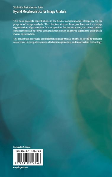 Produktbild: Hybrid Metaheuristics for Image Analysis