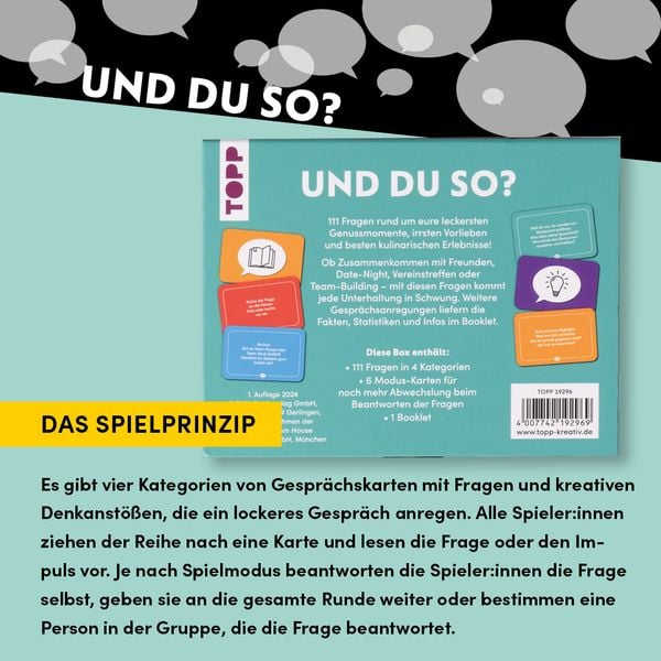 Produktbild: Essen - Trinken - Genusserlebnis: Und du so?