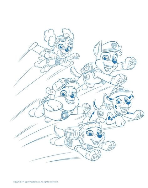 Produktbild: PAW Patrol Kindergartenheft: Mein Magnet-Malbuch
