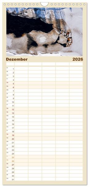 Produktbild: Familienplaner 2026 - Wildes Finnland mit 5 Spalten (Wandkalender, 21 x 45 cm) CALVENDO