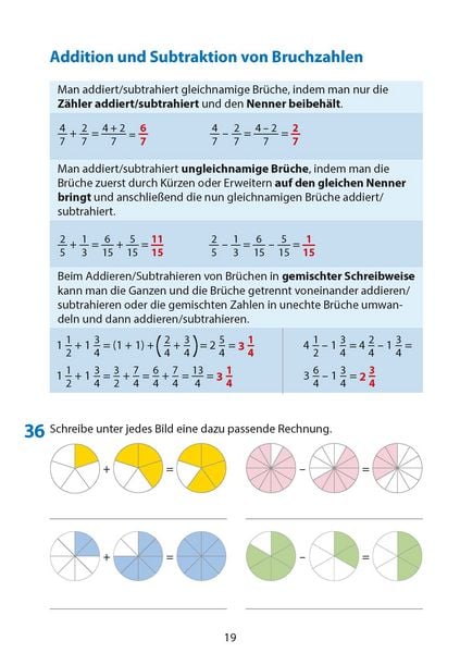Produktbild: Rechnen und Textaufgaben - Gymnasium 6. Klasse, A5-Heft