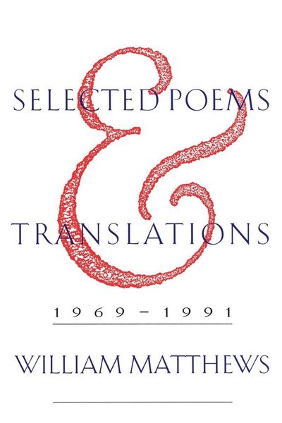 Produktbild: Selected Poems and Translations