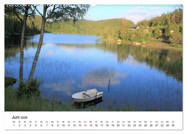 Produktbild: S&uuml;dnorwegen - von Kristiansand bis Stavanger (hochwertiger Premium Wandkalender 2026 DIN A2 quer), Kunstdruck in Hochglanz