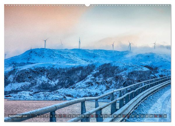 Produktbild: Polarnacht in Troms&oslash; (Wandkalender 2026 DIN A2 quer), CALVENDO Monatskalender