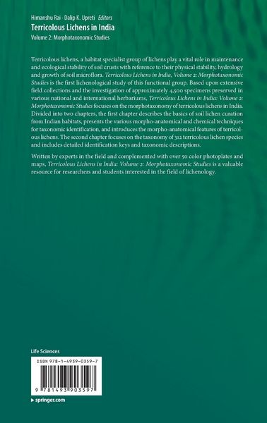 Produktbild: Terricolous Lichens in India