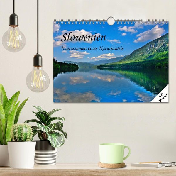 Produktbild: Slowenien - Impressionen eines Naturjuwels (Wandkalender 2026 DIN A4 quer), CALVENDO Monatskalender
