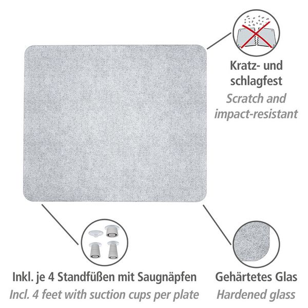 Produktbild: Herdabdeckplatte Universal 3 in 1, f&uuml;r alle Herdarten