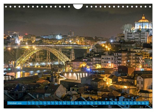 Produktbild: Porto & das Douro-Tal (Wandkalender 2026 DIN A4 quer), CALVENDO Monatskalender