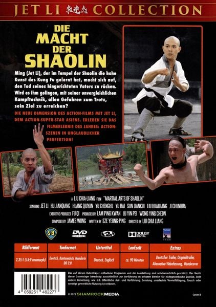 Produktbild: Die Macht der Shaolin - Cover B (uncut)
