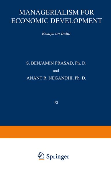 Produktbild: Managerialism for Economic Development