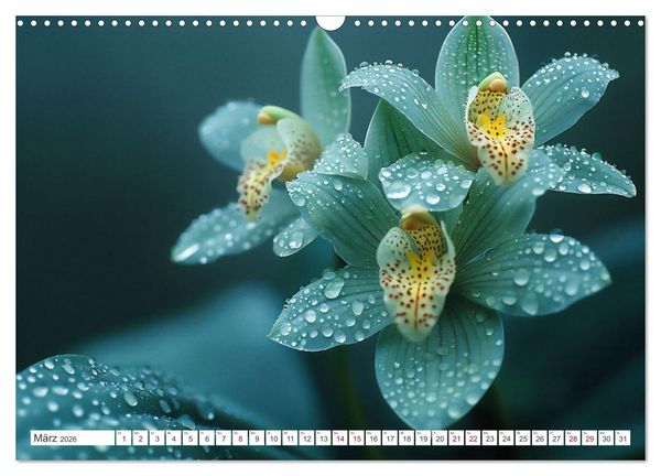 Produktbild: Orchideen - farbenfroh durchs Jahr (Wandkalender 2026 DIN A3 quer), CALVENDO Monatskalender