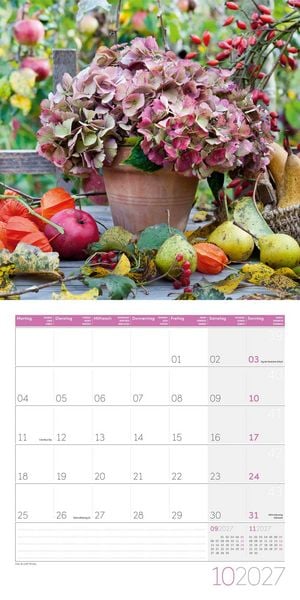 Produktbild: Blumenzauber Kalender 2027 - 30x30 - Art12