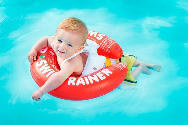 Produktbild: SWIMTRAINER ''Classic'' rot, Schwimmreifen, Schwimmhilfe f&uuml;r 3 Monate bis 4 Ja