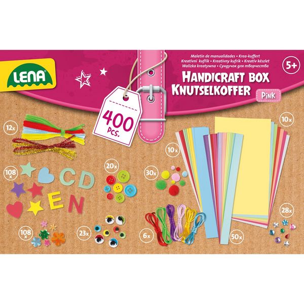 Produktbild: LENA 42714 - Bastelkoffer, pink