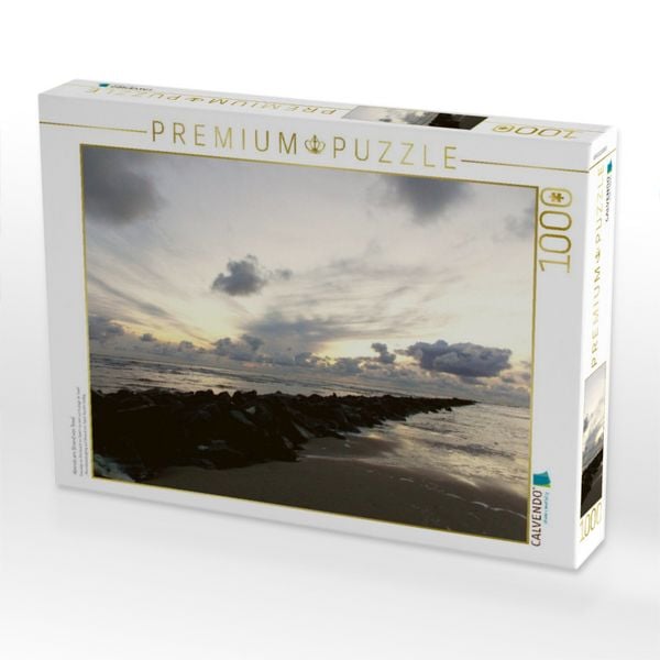 Produktbild: CALVENDO Puzzle Abends am Strand von Texel | 1000 Teile Lege-Gr&ouml;&szlig;e 64x48cm Foto-Puzzle f&uuml;r gl&uuml;ckliche Stunden