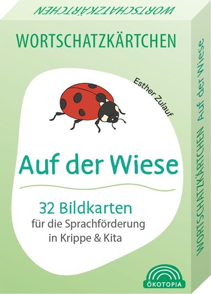 Produktbild: Wortschatzk&auml;rtchen: Auf der Wiese