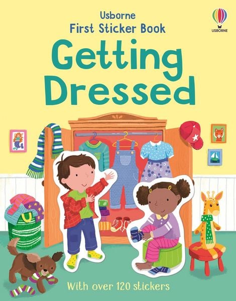 Produktbild: First Sticker Book Getting Dressed