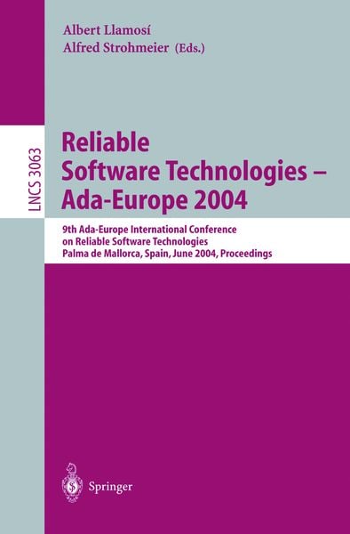 Produktbild: Reliable Software Technologies - Ada-Europe 2004
