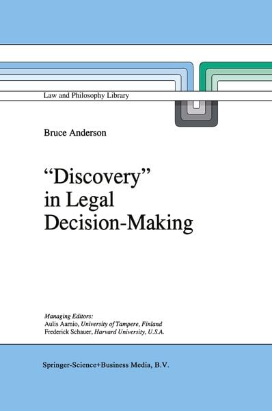Produktbild: `Discovery' in Legal Decision-Making