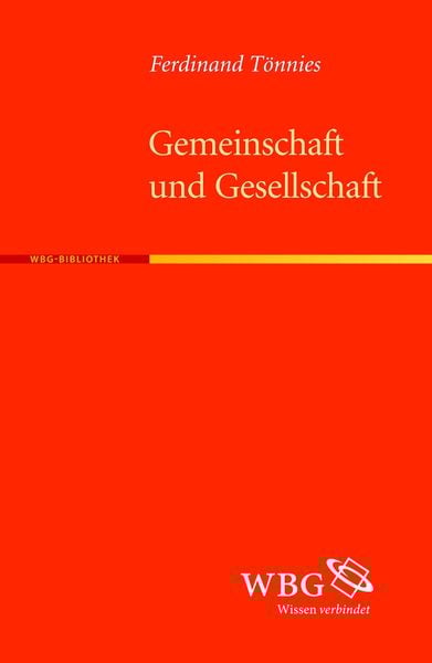 Produktbild: Gemeinschaft und Gesellschaft