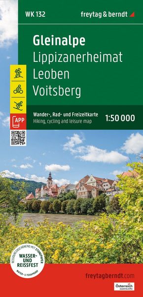 Produktbild: Freytag & berndt Wanderkarte Gleinalpe - Lipizzanerheimat - Leoben - Voitsberg 1:50.000