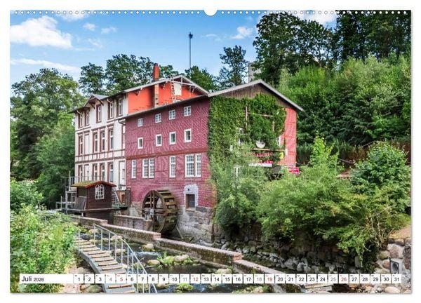 Produktbild: HOLSTEINISCHE SCHWEIZ Idylle und Historie (Wandkalender 2026 DIN A2 quer), CALVENDO Monatskalender