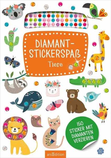 Produktbild: Diamant-Stickerspa&szlig; Tiere